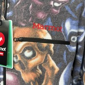【SUPREME × MARMOT】シュプリーム × マーモット "LIQUID BLUE SKULL FLEECE" 25AW フリースジャケット