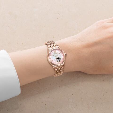 限定品☆CITIZEN シチズンコレクション PR1045-50W 桜モチーフ 機械式