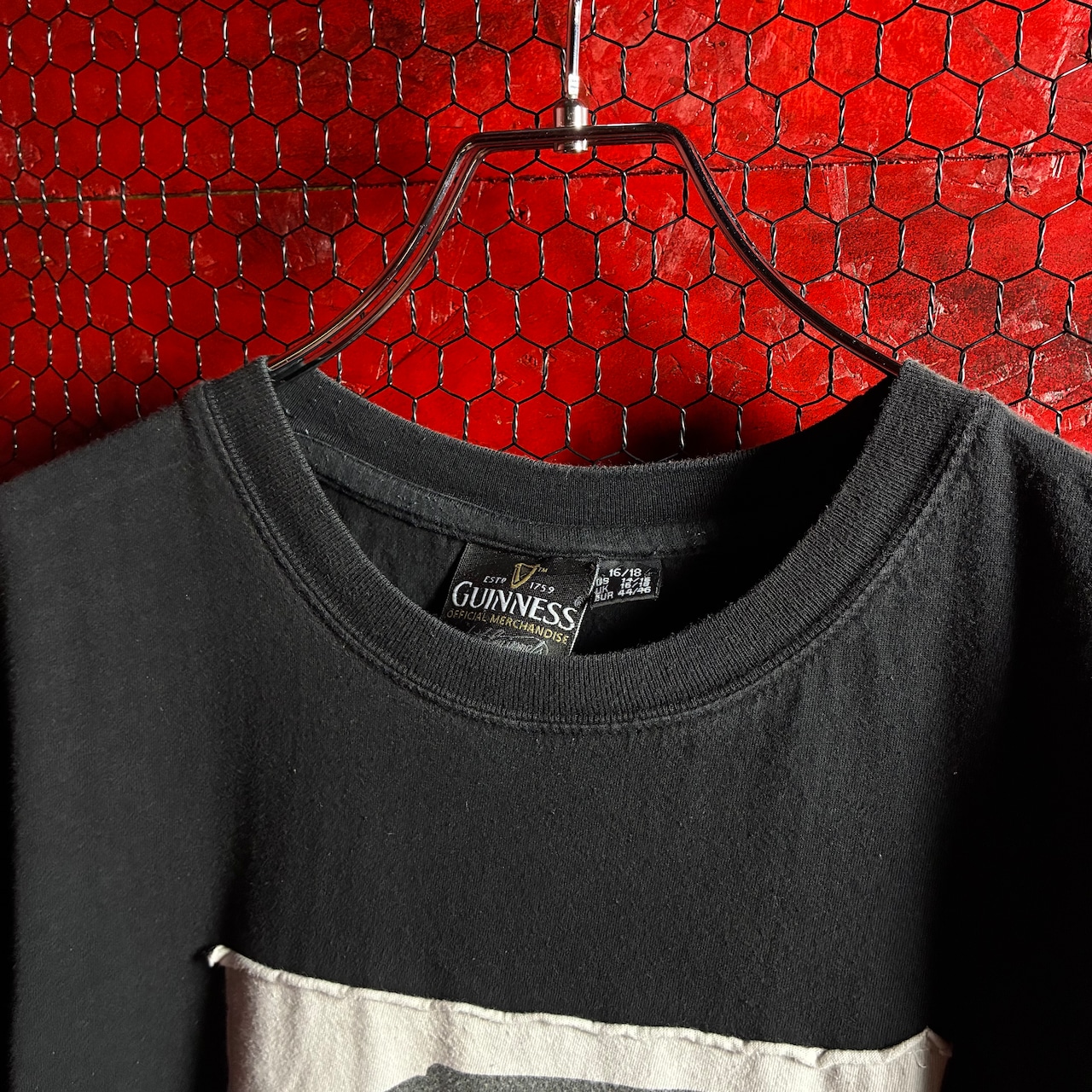 GUINNESS Beer プロモTシャツ 黒 ピンナップガール ギネスビール