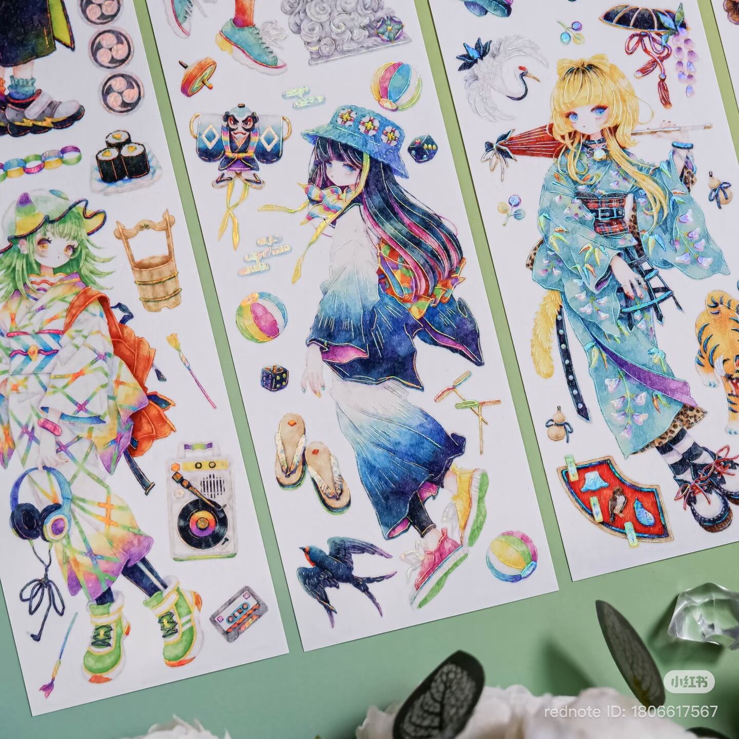 新作☆SH60A｜Shine studio【和風躍彩】貝殻光加工 剥離紙 マスキング