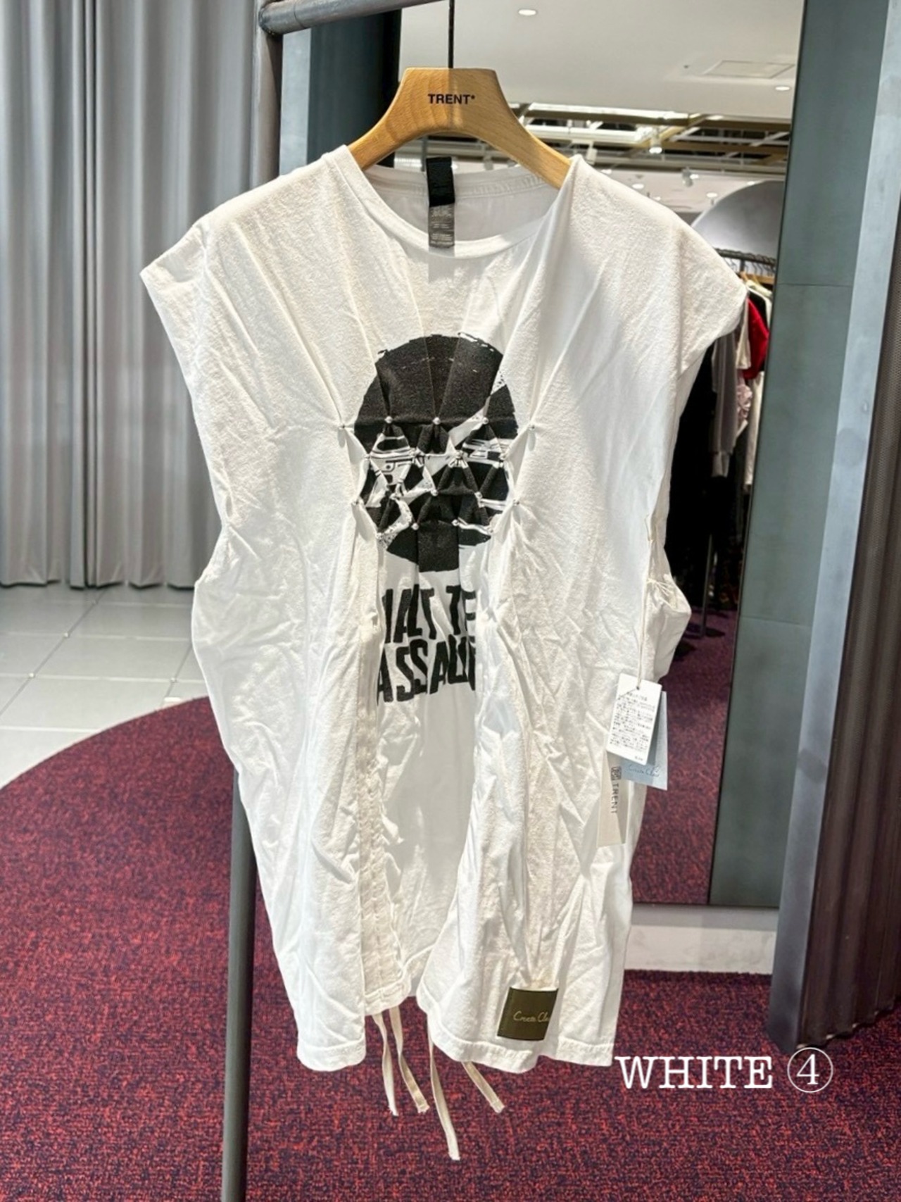 【26SS】Create Clair クリエイトクレイル / REMAKE T-SLEEVELESS - 5