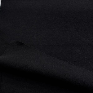★TC227◆3m◆綿100%フライスニット生地◆ブラック