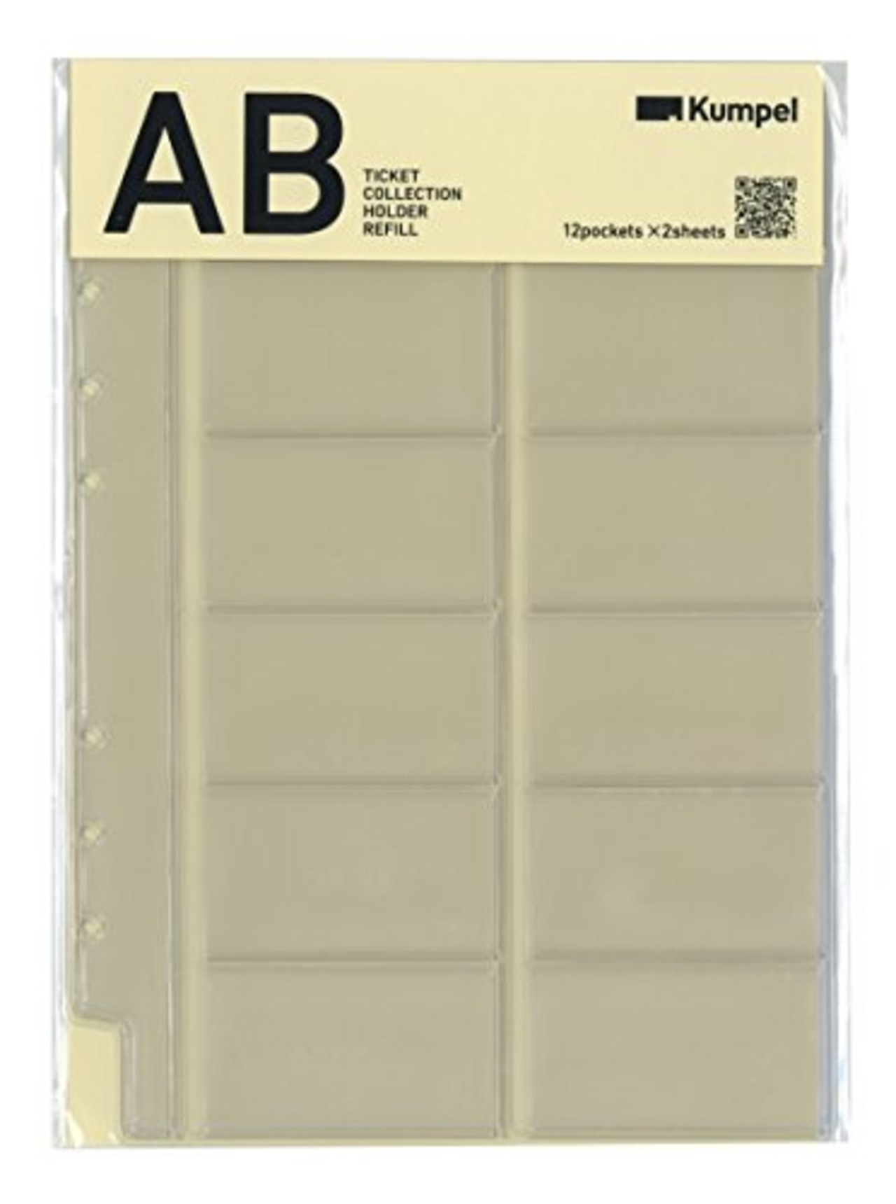 クンペル アルバム リフィル チケットコレクションホルダー AB型 KPTH006
