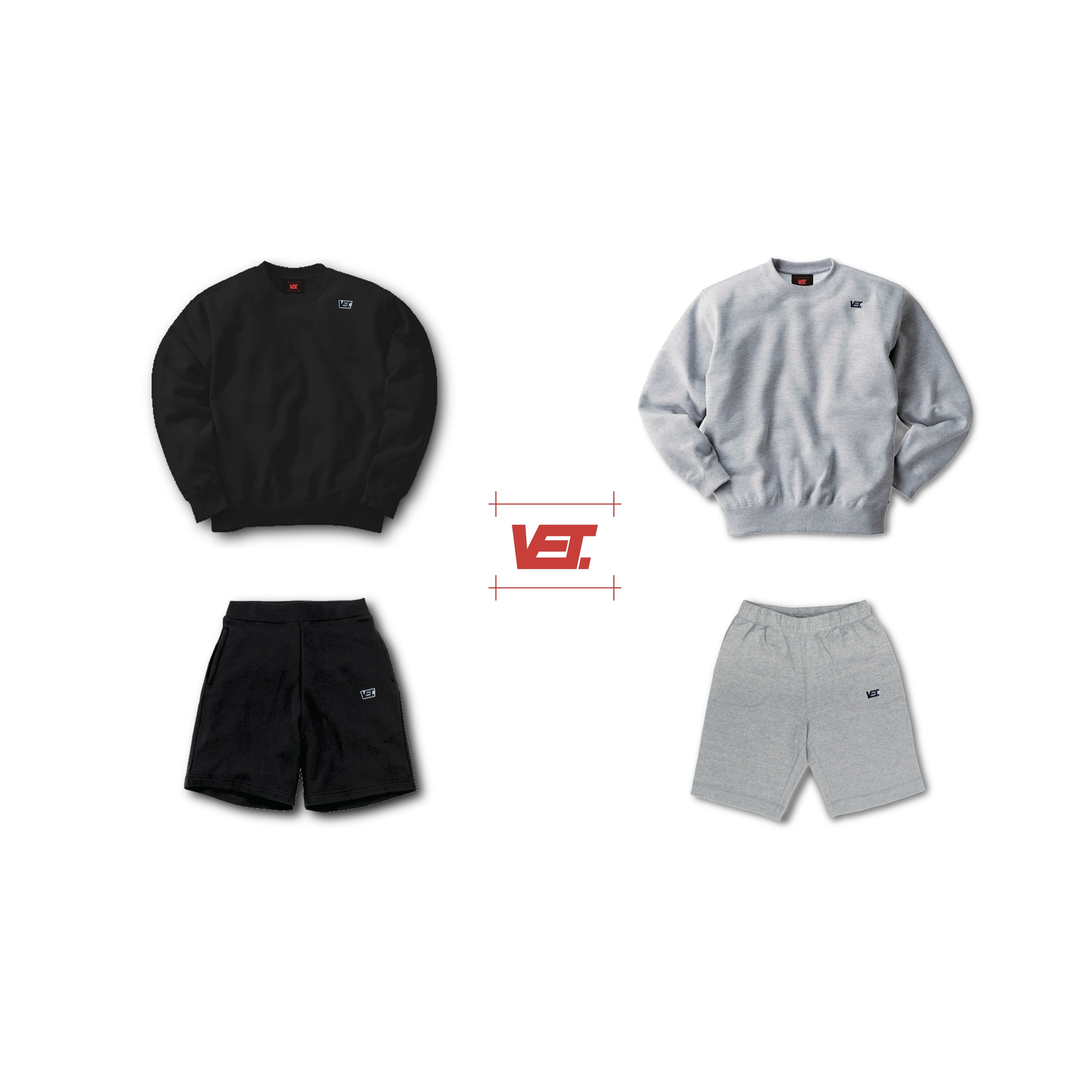 VET. SWEAT×SHORTS SET