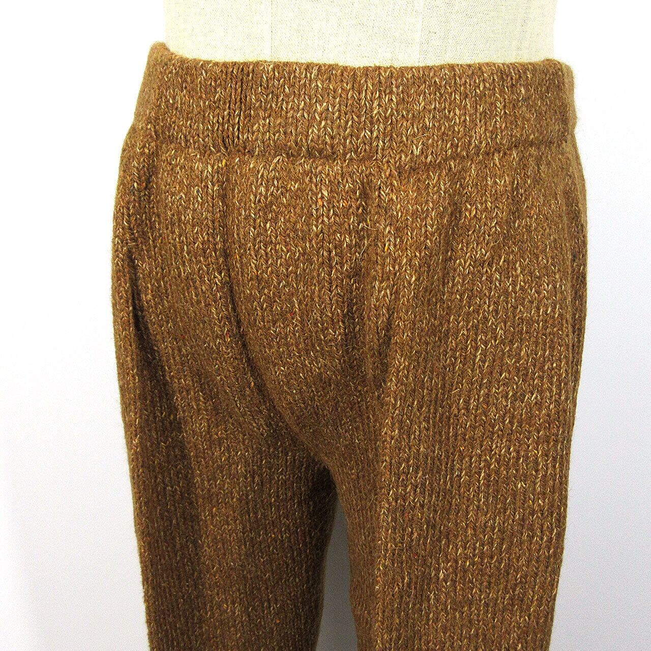 650 alpaca brown slim pants / アルパカ ブラウン スリム パンツ