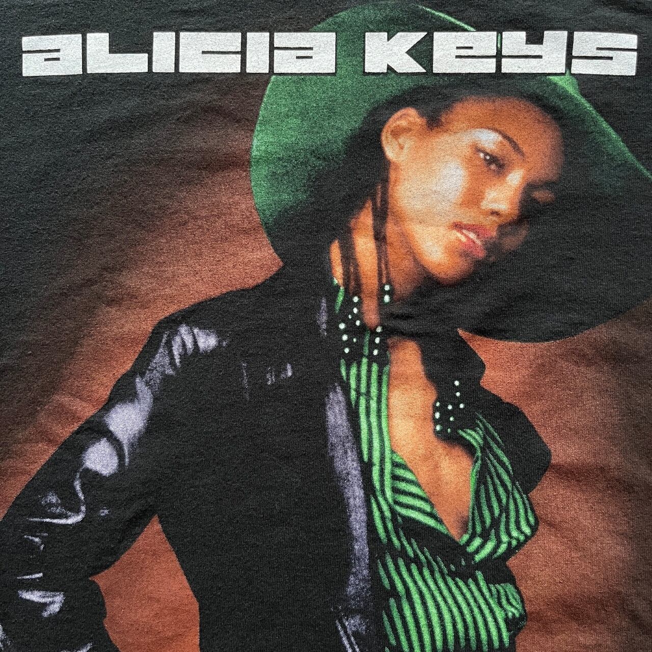 Alicia Keys 2002 Songs In A Minor Tour Rap Tee | Vintage High Line