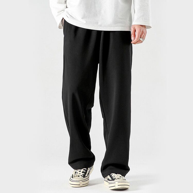 ★SPORTS STRAIGHT MOP WIDE LEG TROUSERS　　A0523