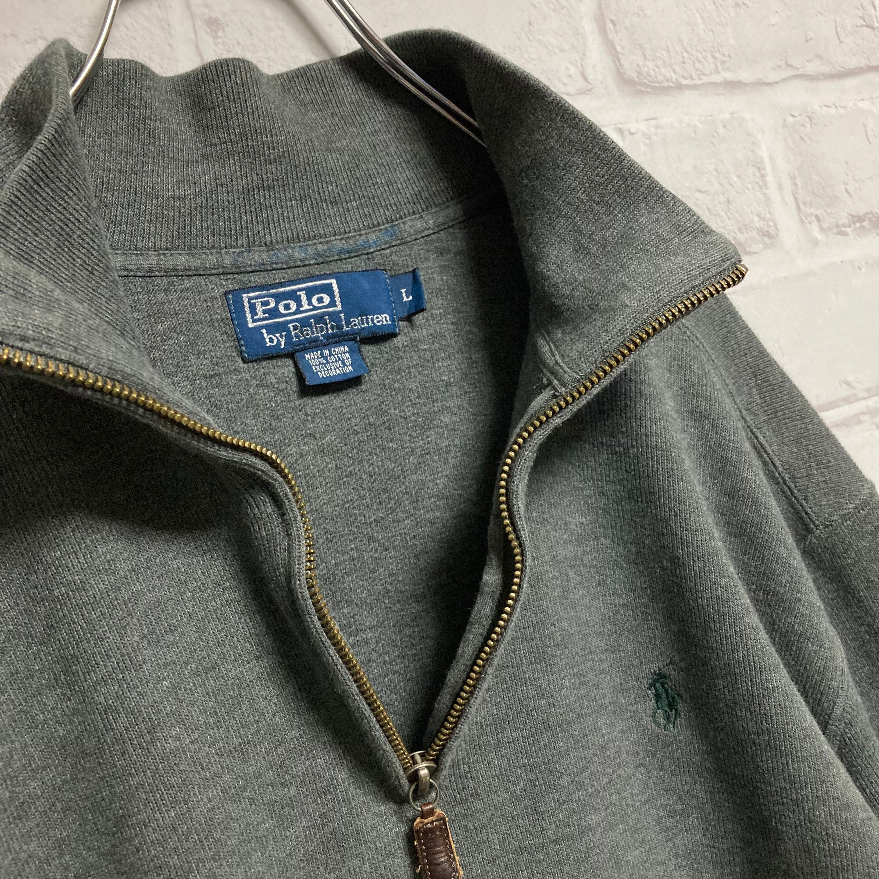 POLO SPORT ラルフローレン HALF-ZIP USA SWEAT