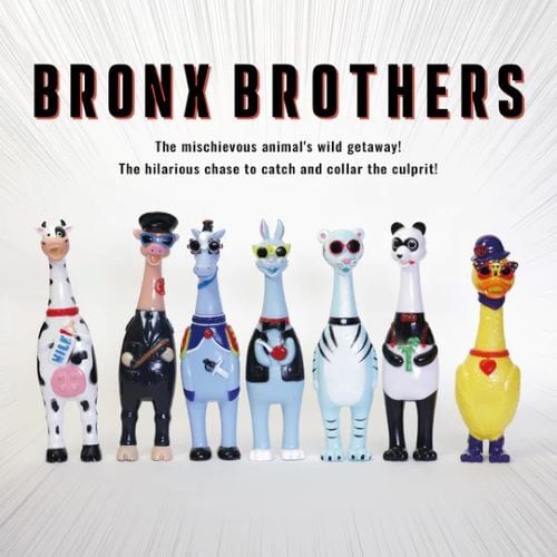 ブロンクスブラザーズ おもちゃ 犬 ちょいワル アニマル ギャングスター 7体 BRONX BROTHERS ブロンクス ブラザーズ ちょいワルアニマルの大脱走