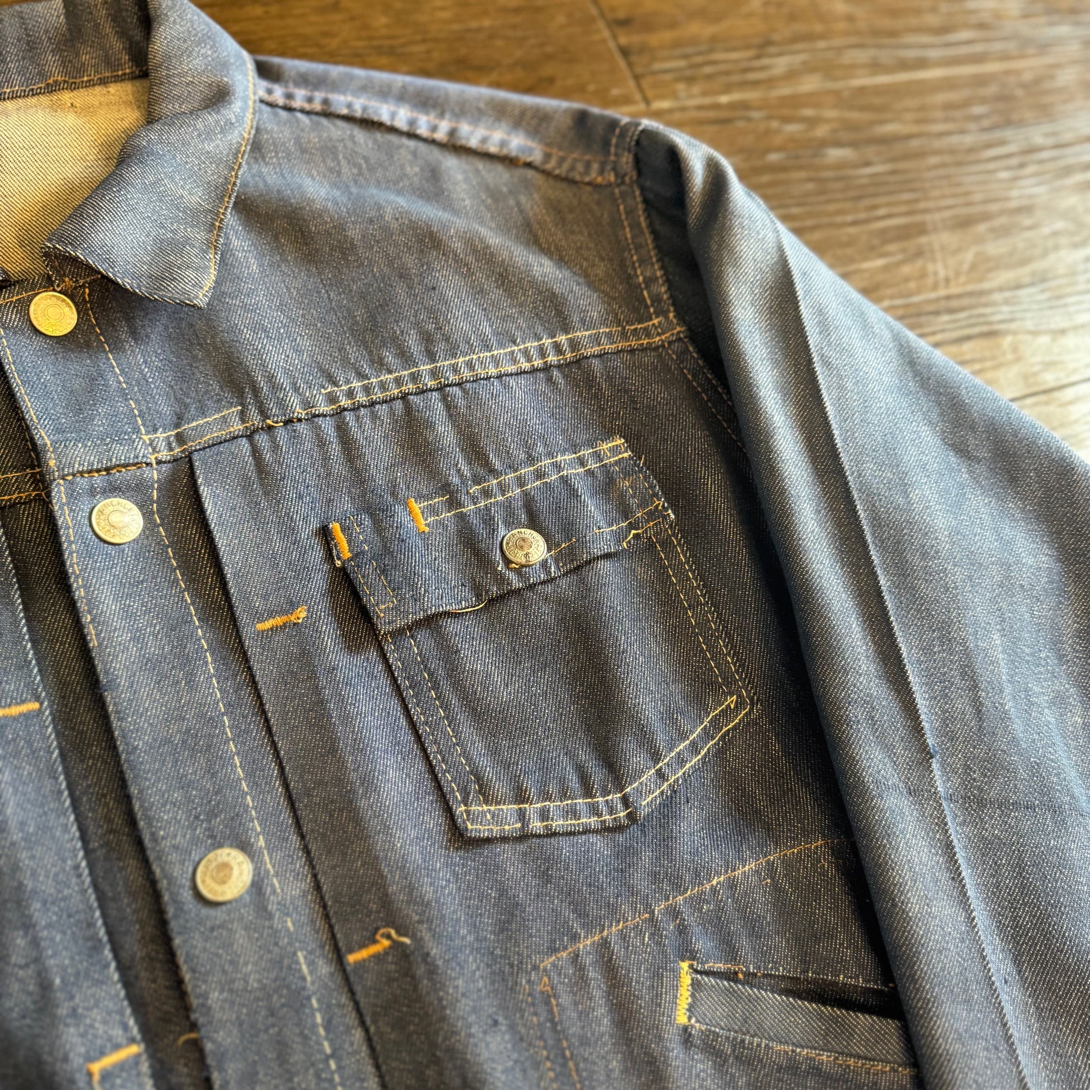 60s〜70s ランチクラフトデニムジャケット 3c6b0ecc16457fec9d5517e14178f0