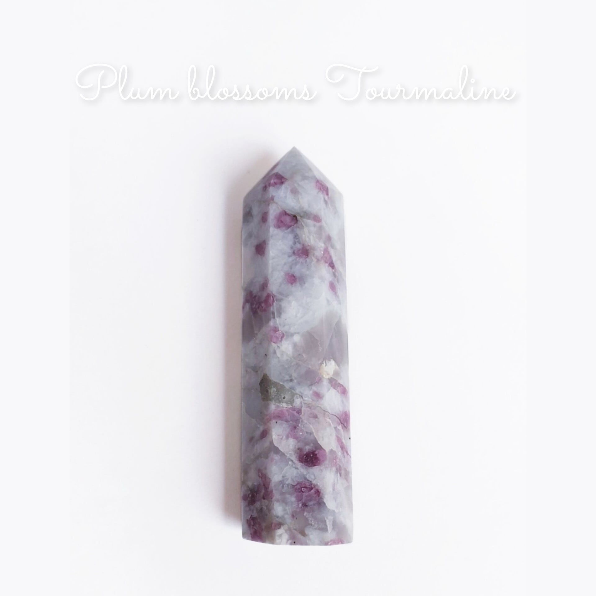 梅花トルマリン - plum blossoms Tourmaline - 天然石 タワー | 小 鳥 亭