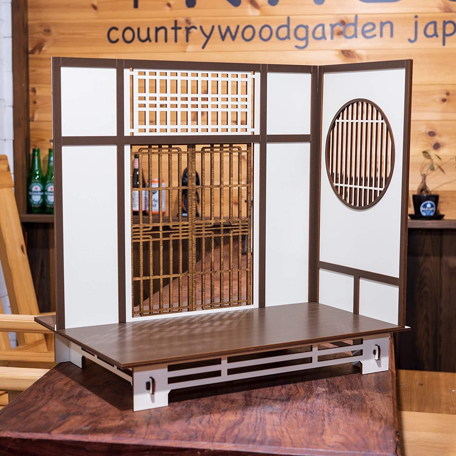 1/6スケール和室ドールハウス広間と縁側右壁タイプ | kkcompany 1/6スケール和室ドールハウス広間と縁側右壁タイプ | kkcompany