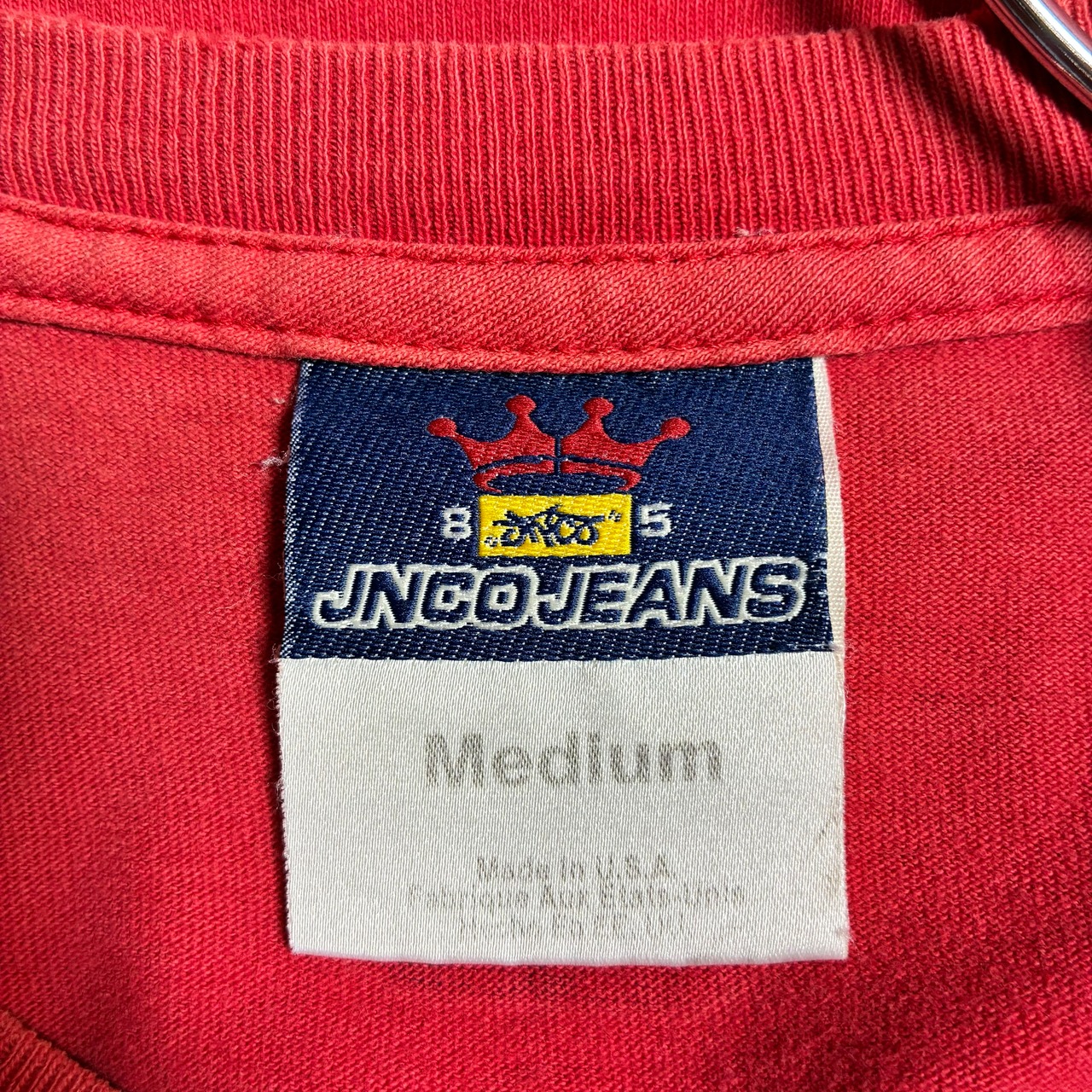 USA製 JNCOJEANS ロゴTee 赤 ジンコ B-boy