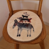 15歳の作家KOTETSU チェアパッド (3タイプ) Atelier KOTETSU / アトリエコテツ ブレーメン