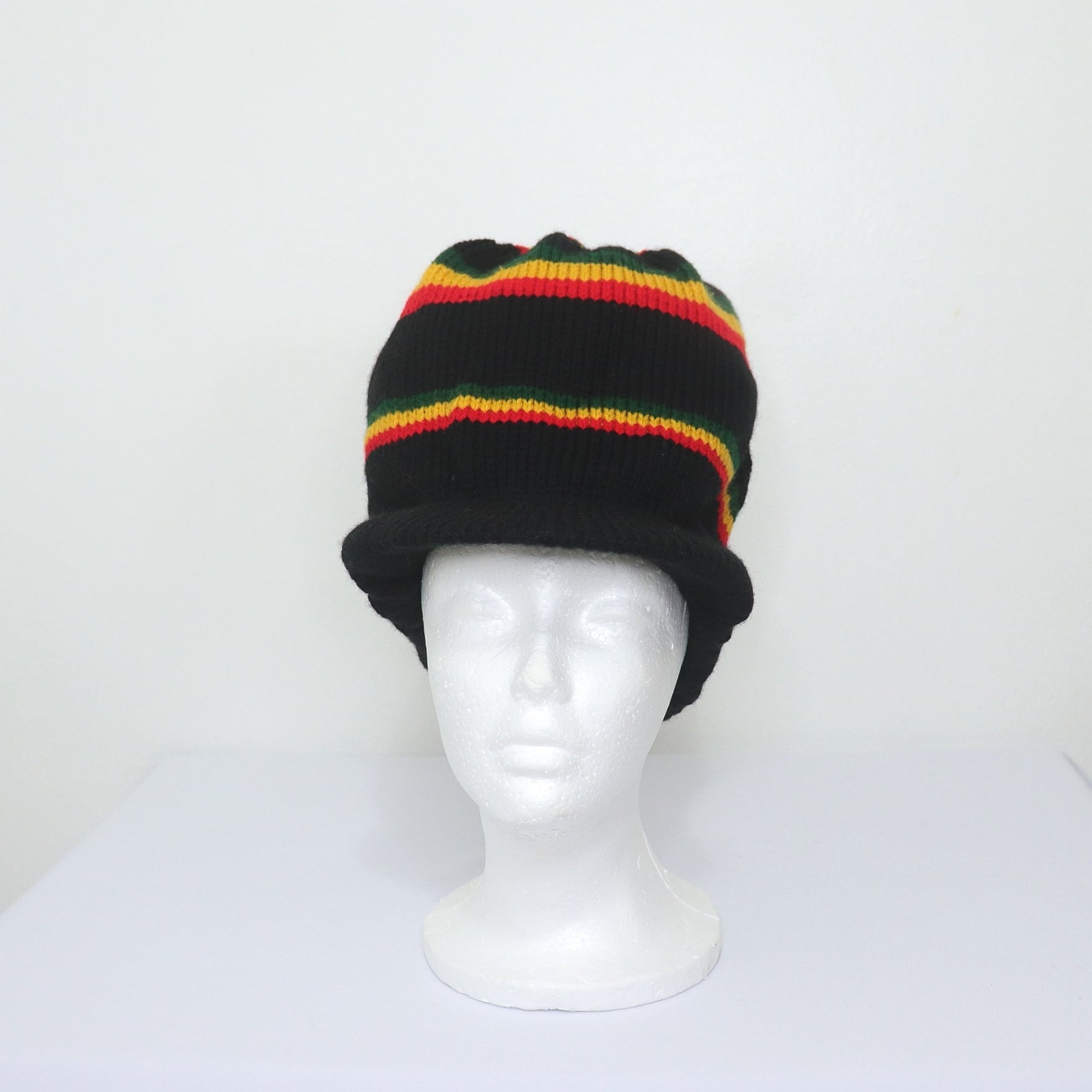 ジャマイカ直輸入タム Black×Rasta 1
