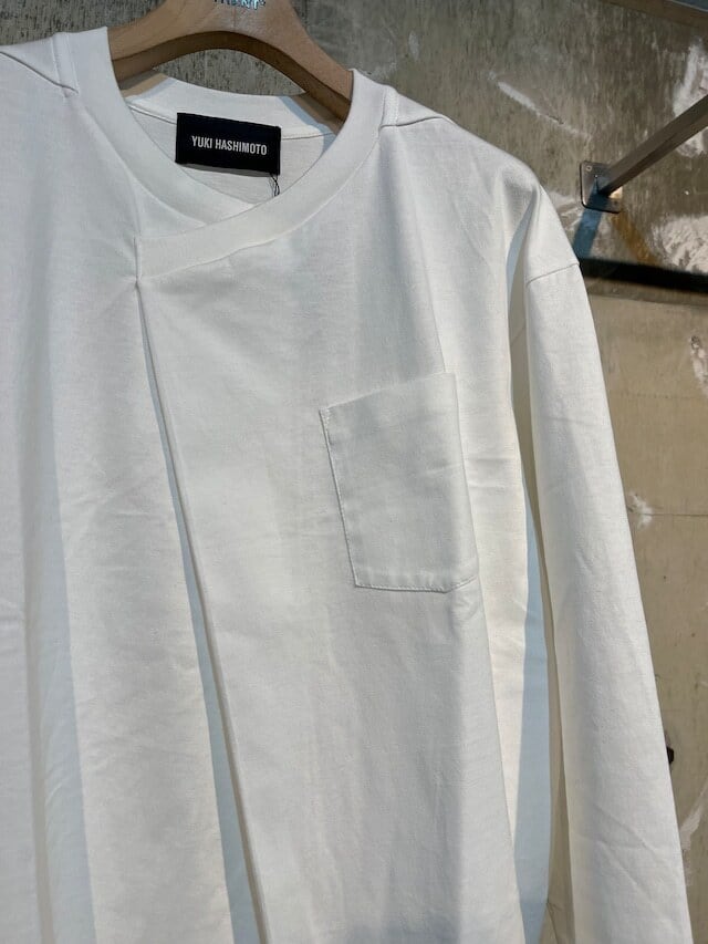 YUKI HASHIMOTO ユーキハシモト / LONG SLEEVE Y-NECK T-SHIRTS / 232
