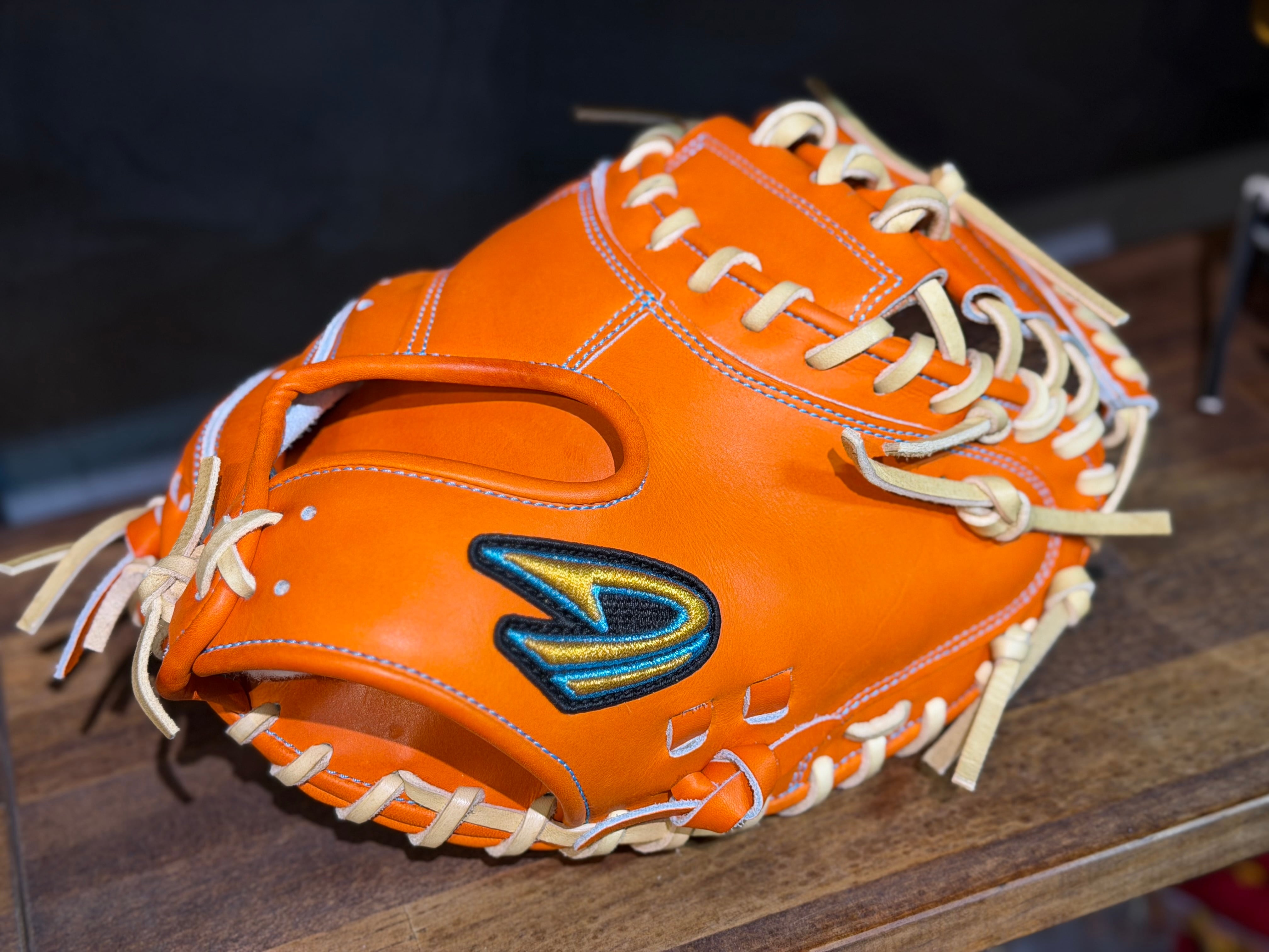 【ゴリスポオリジナル】D-QUEST 122型 オレンジ×キャメル