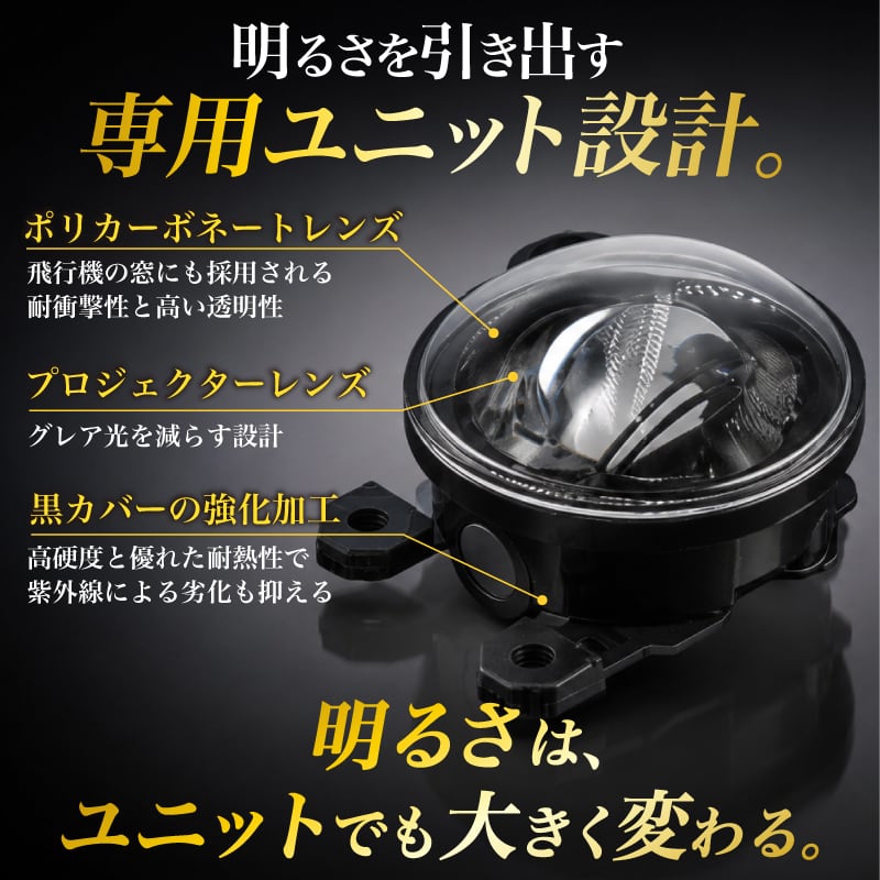 L1B LED フォグランプ ユニット VELENO ヴェレーノ ベレーノ 専用