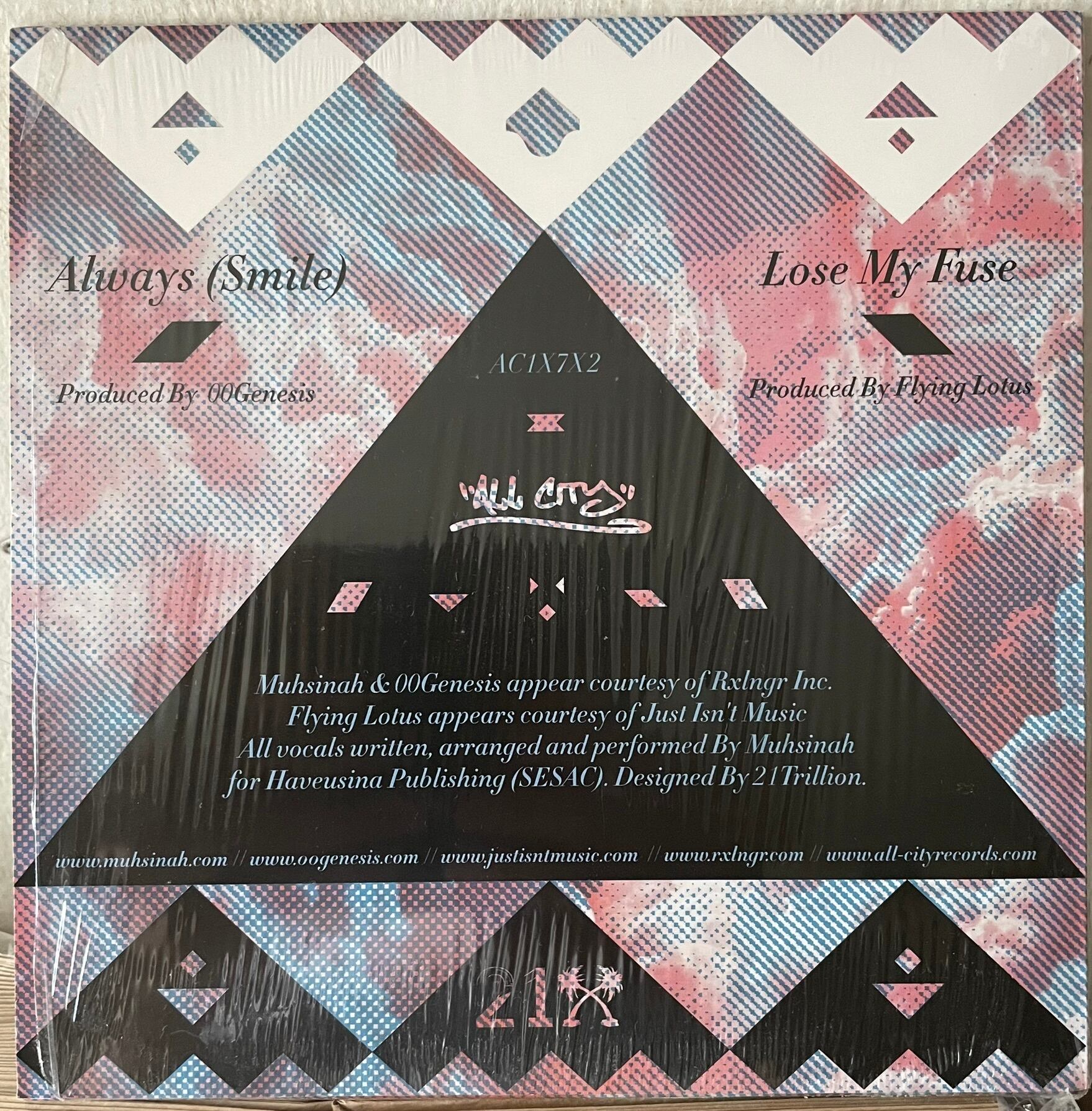 Muhsinah ‎/ Always (Smile) 7inch Muhsinah 