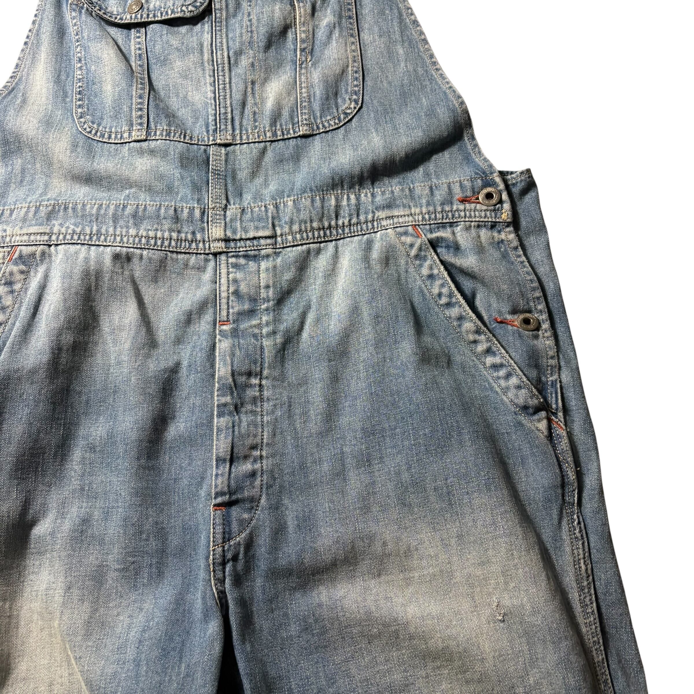POLO RALPH LAUREN repaired denim overalls | NOIR ONLINE