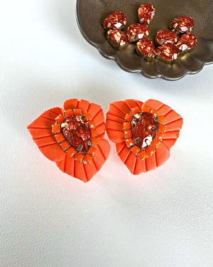 MAKE flower【 orange 】