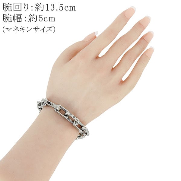 Used LOUIS VUITTON ルイヴィトン ブレスレット モノグラム チェーン