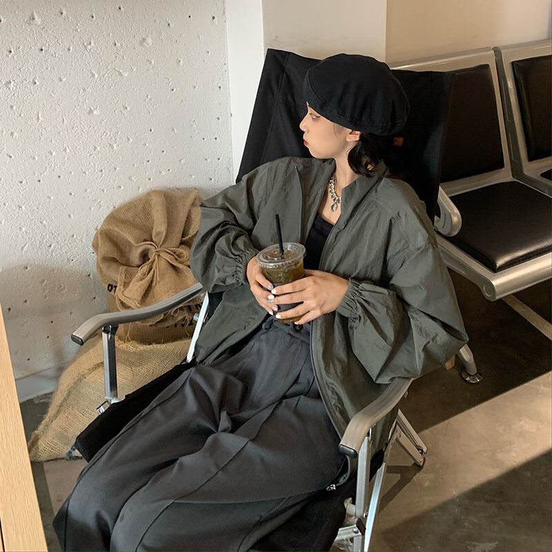 カジュアル薄手ジャケット サマールーズトップス ロング 夏物 モンロー25641963253