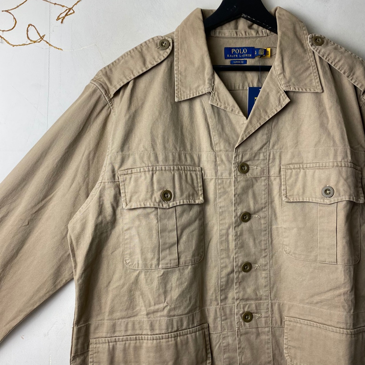 POLO RALPH LAUREN safari jacket (L)