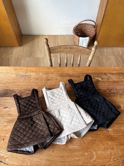 ohho［取寄］velvet wrap skirt overall 25winter