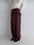 【新作5%OFF・3日間】Side-Shirring Stretch Skirt_3colors
