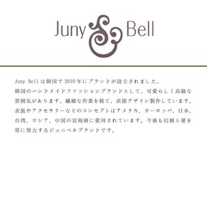 Juny Bell【正規輸入】　ジェンヌ　ワンピース　ブラック 0001