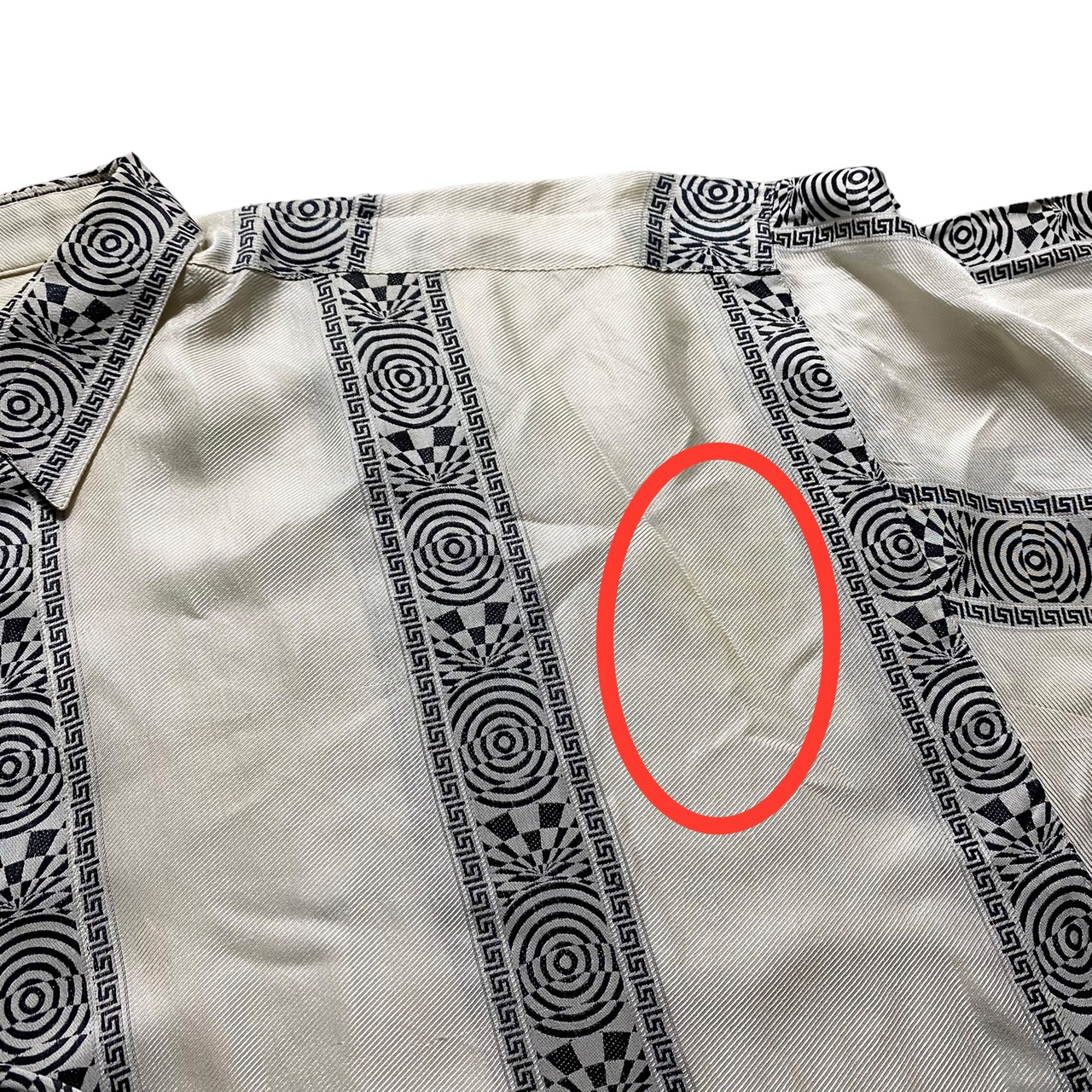 vintage GIANNI VERSACE silk shirt