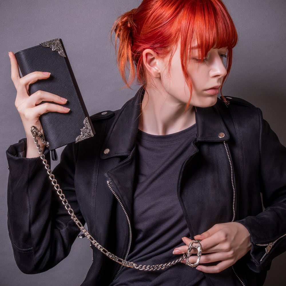 財布売り上げランキング1位】本革サフィアーノコーナーウォレット