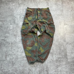 90-00s イタリア軍 実物 サンマルコ迷彩 フィールドパンツ 2 w32