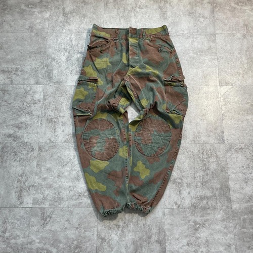 90-00s イタリア軍 実物 サンマルコ迷彩 フィールドパンツ 2 w32