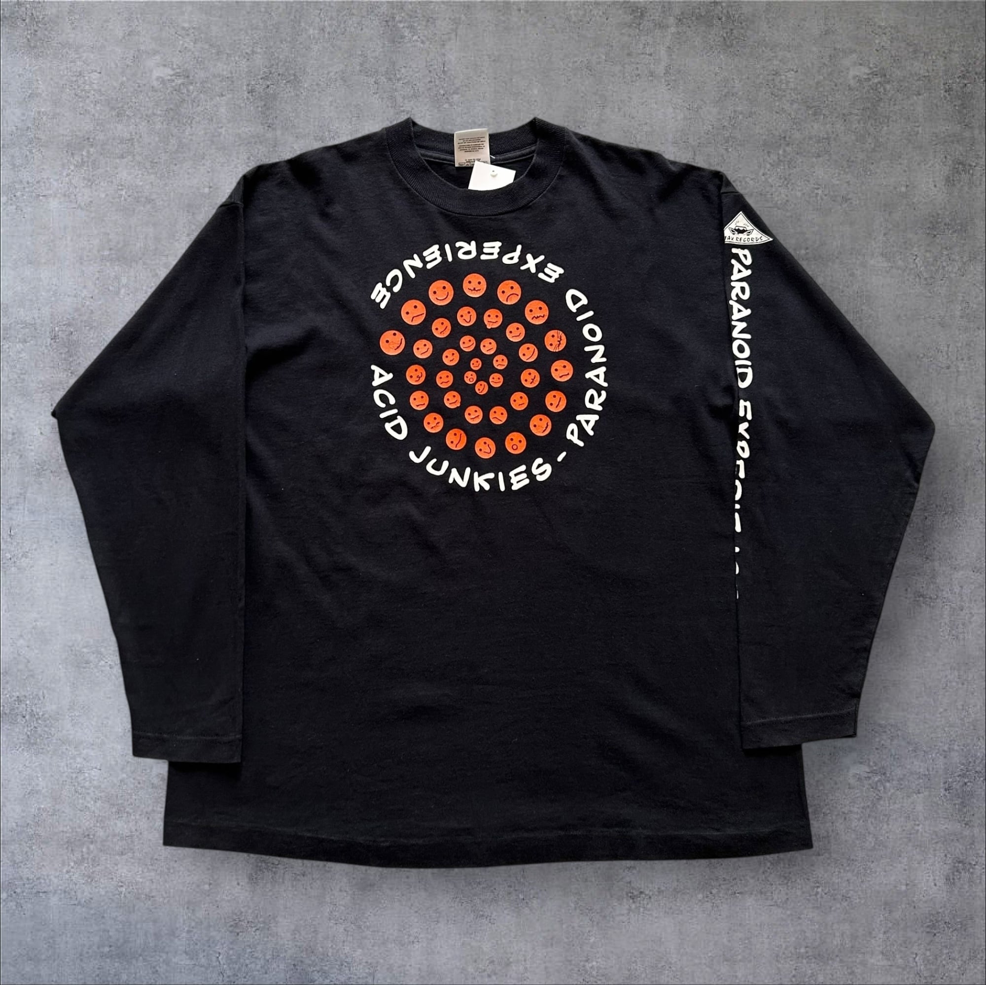 Special!!!! 1994s ACID JUNKIES "Paronoid Experience" L/S T-shirt 【高円寺店】