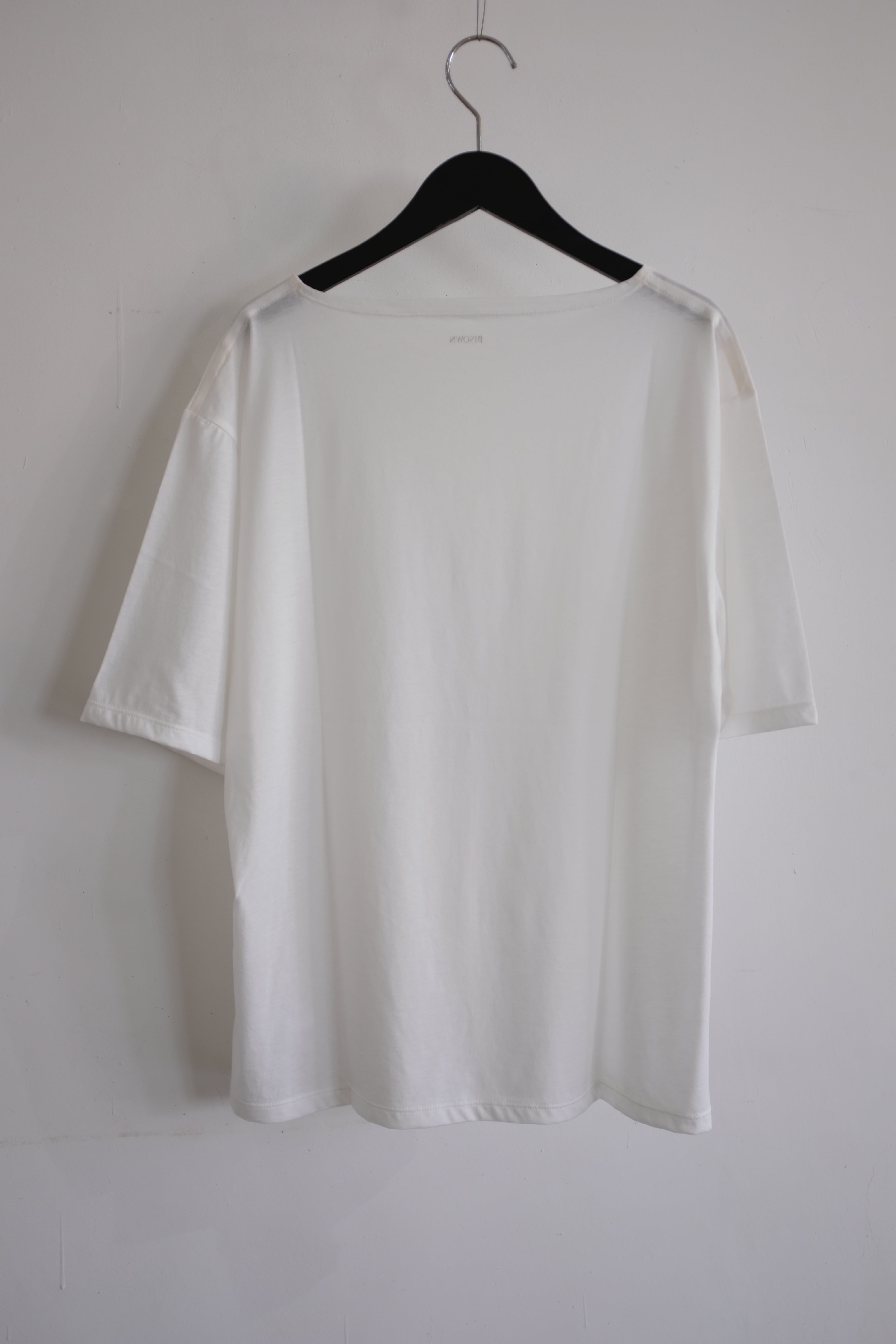 BISOWN]120/2 COTTON CREWNECK TEE | YES-姫路の美容院と服のお店YES