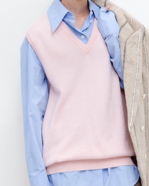 1990s BALLANTYNE - cashmere knit vest