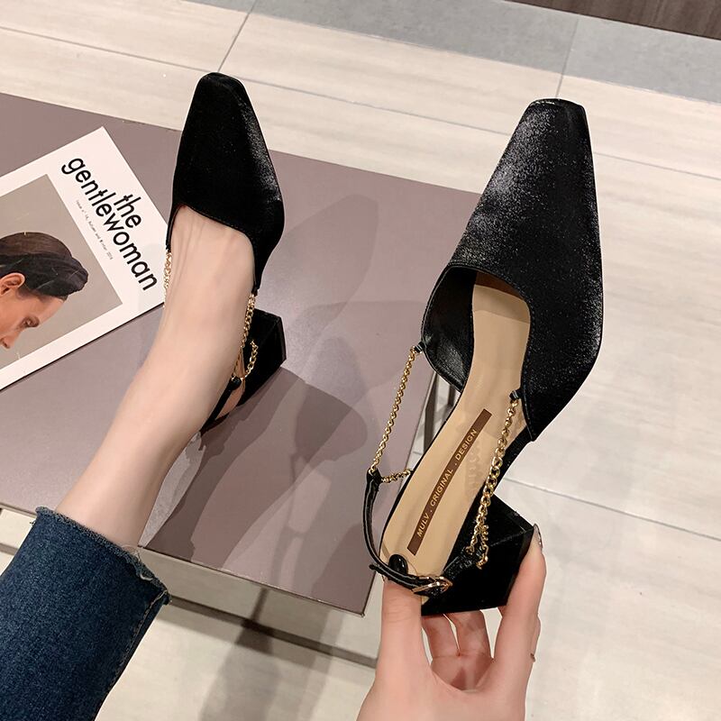 サンダルサマーレッドスタイルシングル 靴 シューズ 夏物 スクウェア 部族の婦人靴33458699486