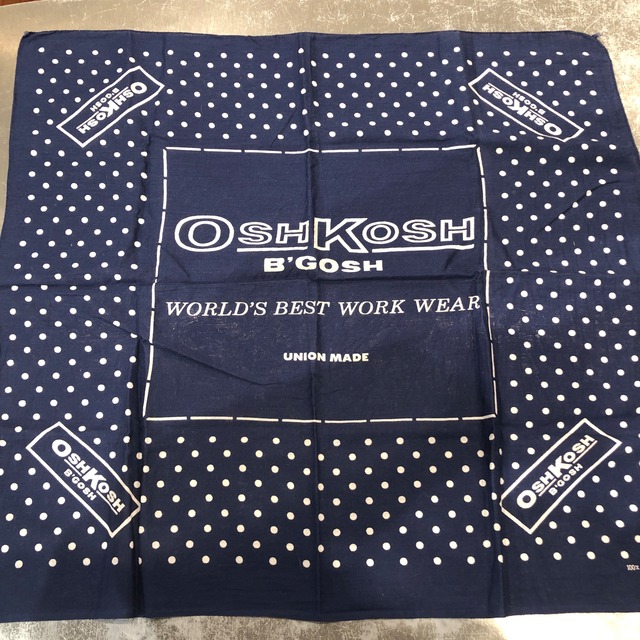 OSHKOSH NAVY DOT BANDANA