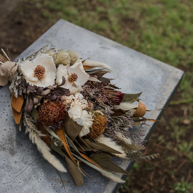 【Order】wedding bouquet & boutonniere 送料込