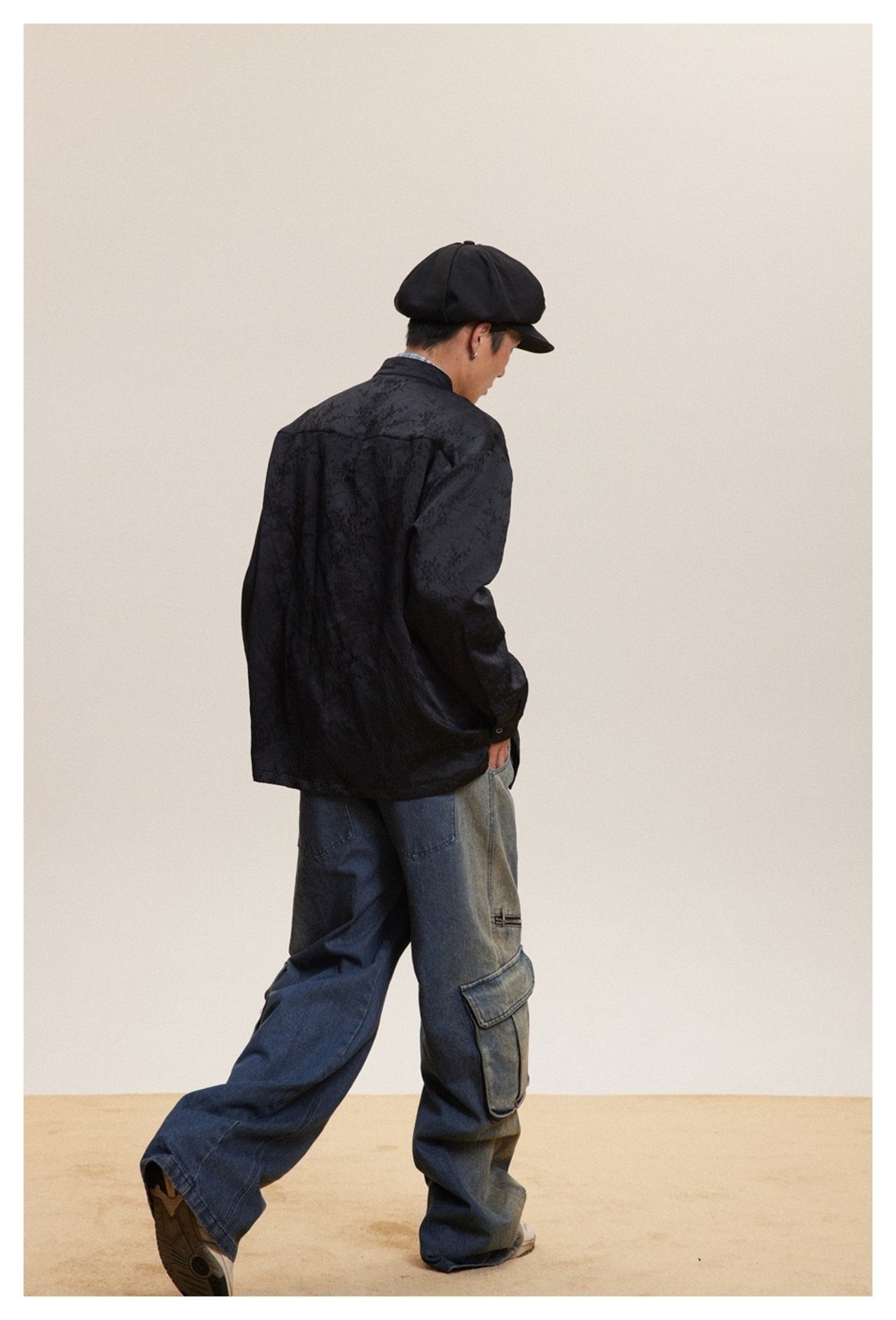 夜燕チャイナブラウス / Night Swallow Blouse UH00035