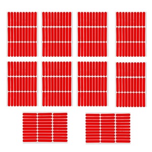 【数量限り】Akkerds ネイルチップ シール テープ 両面 ネイル用品 300枚入 透明 カット済 両面テープ 大量 貼り付け チップ用