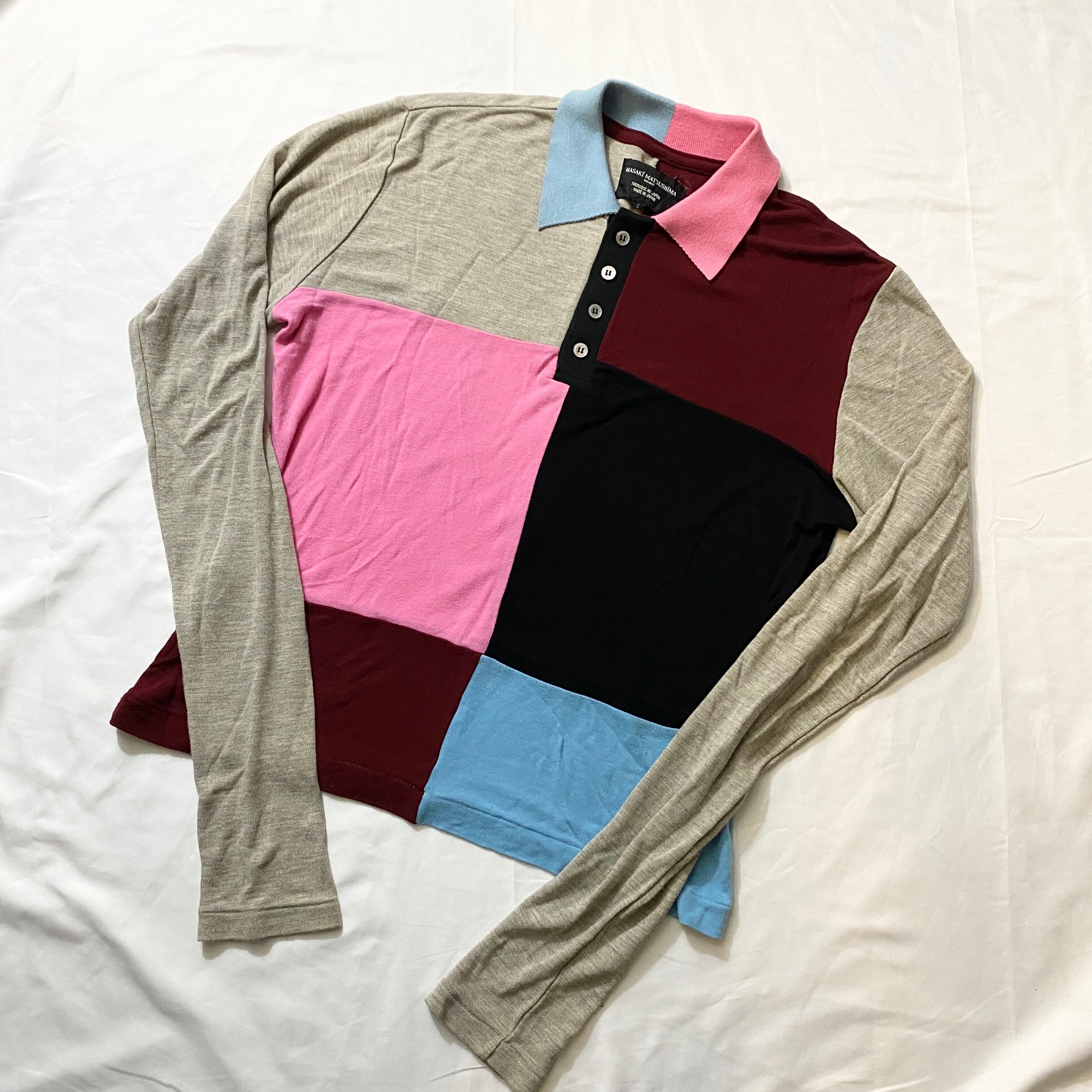 MASAKI MATSUSHIMA multi color summer sweater | NOIR ONLINE