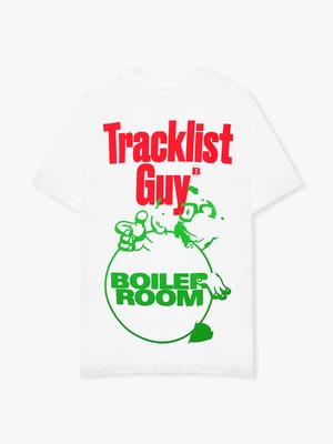 BOILER ROOM | TRACKLIST T-SHIRT (WHITE)