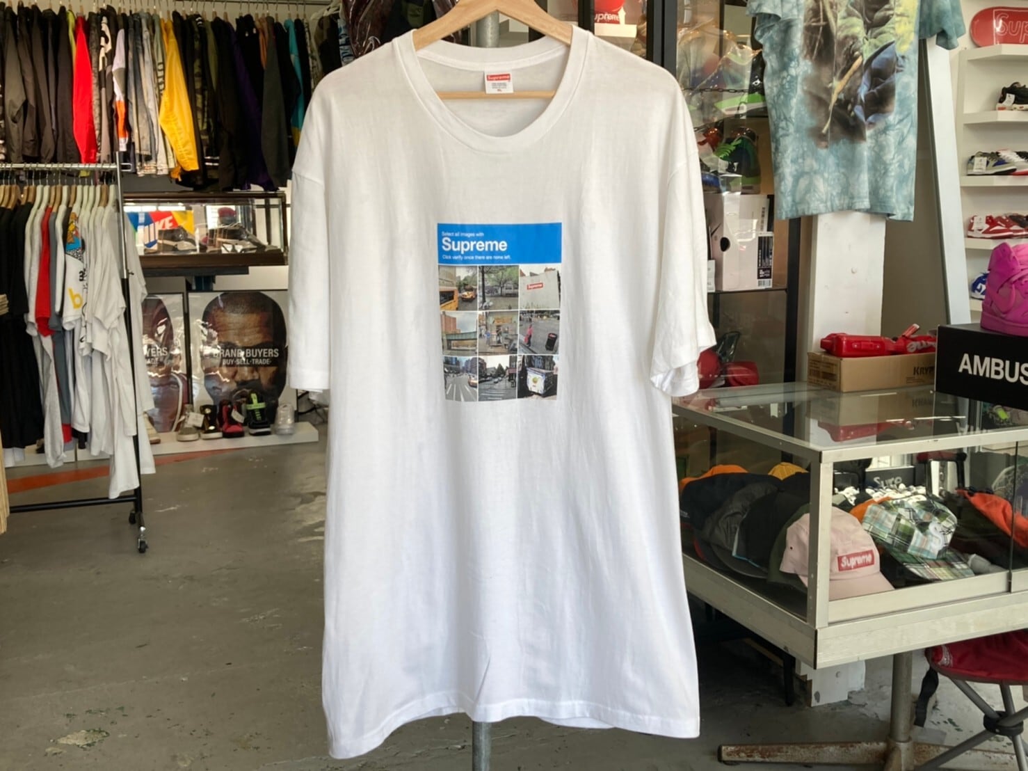 Supreme Verify Tee WHITE XL 白トップス