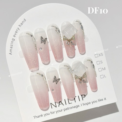 DF10　ネイルチップ　サイズXS/S/M