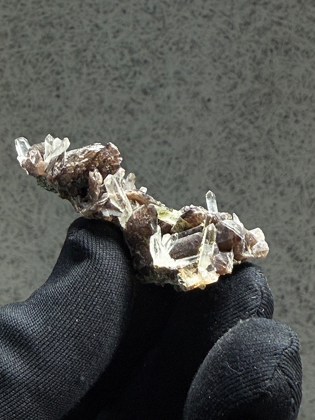 アキシナイト×エピドート×クォーツ【ML-0170】ペルー