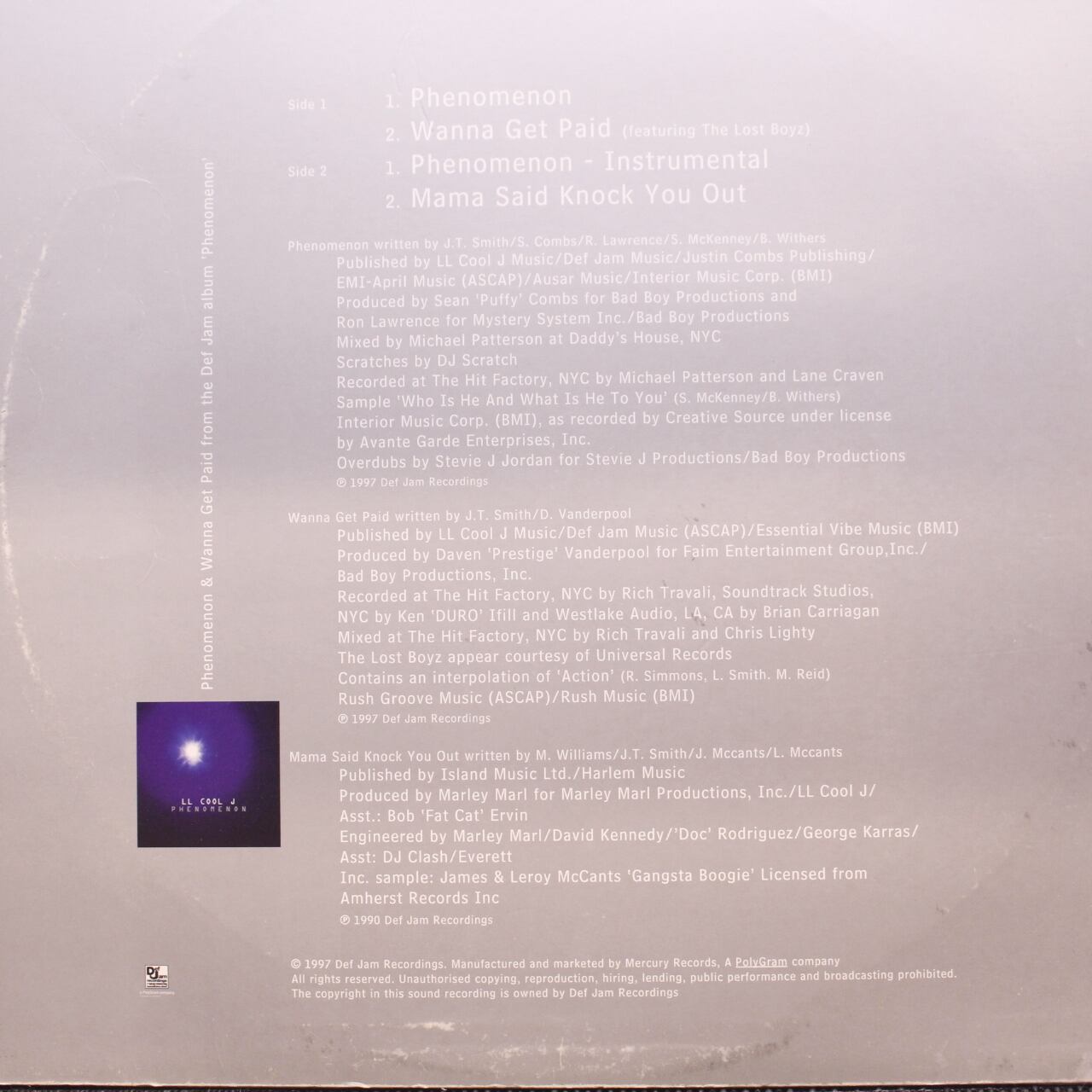 LL Cool J / Phenomenon [568 117-1] - 画像2