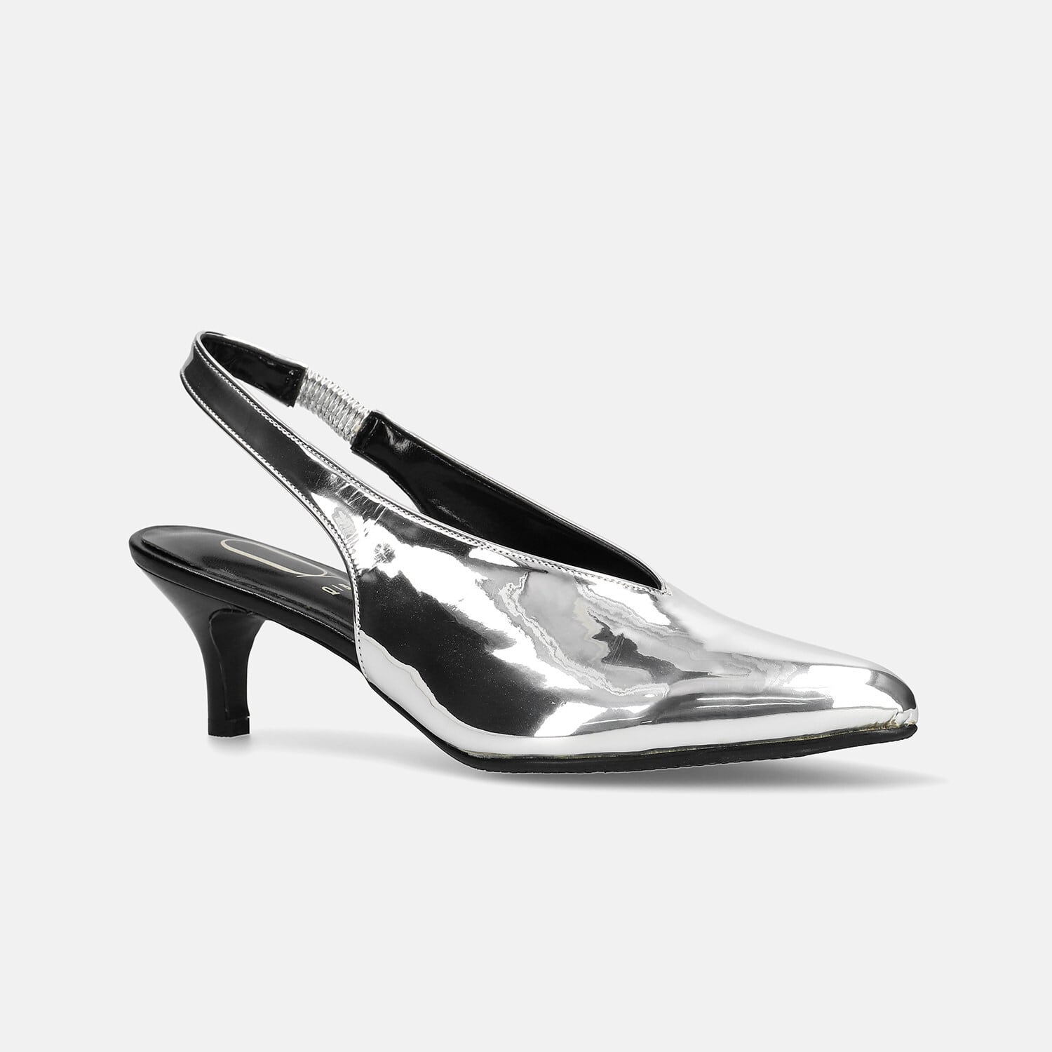 トニービアンコ　KIMMY シルバー　バックストラップ　ポインテッドトゥ　8 トニービアンコ KIMMY シルバー バックストラップ ポインテッド